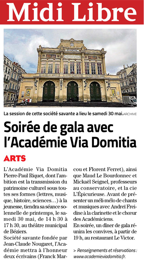 article midi libre gala